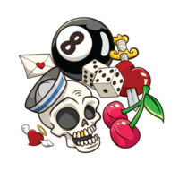 Rockabilly Bits and Bobs Design